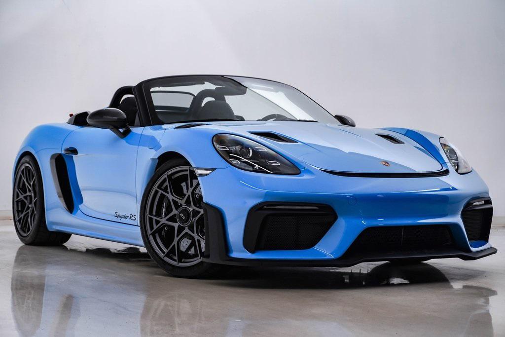 used 2025 Porsche 718 Spyder car, priced at $229,000