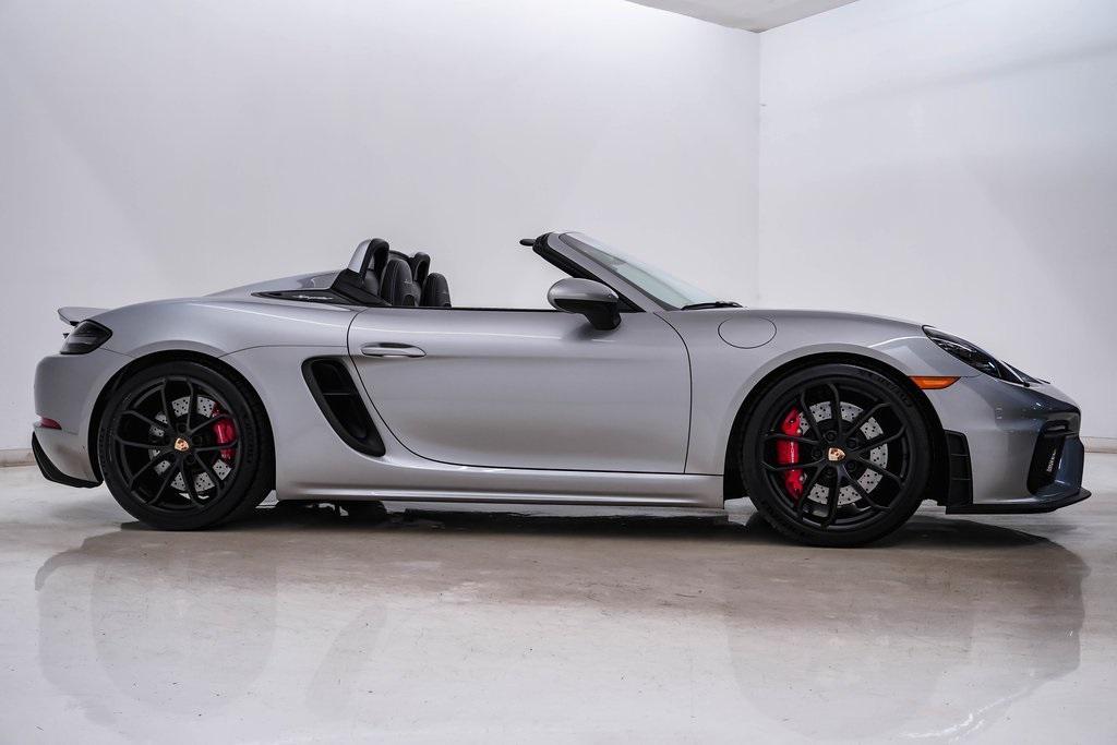 used 2021 Porsche 718 Spyder car, priced at $129,000