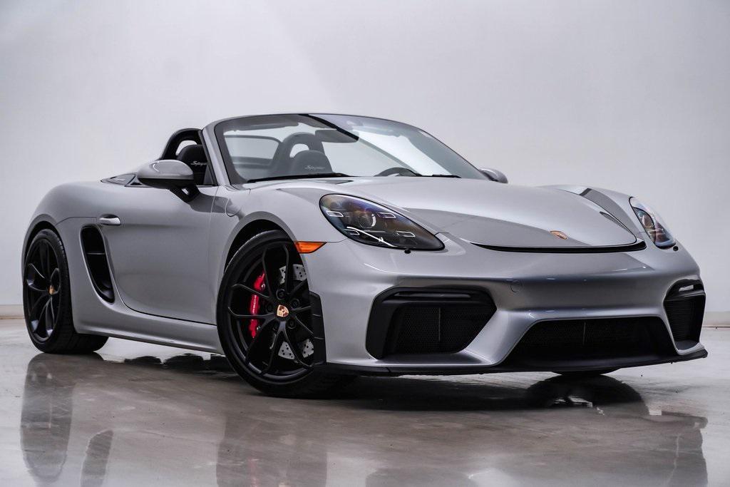 used 2021 Porsche 718 Spyder car, priced at $129,000