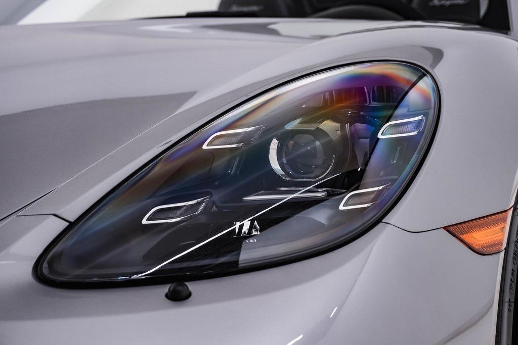 used 2021 Porsche 718 Spyder car, priced at $129,000