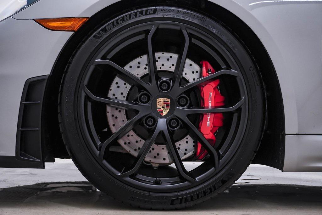 used 2021 Porsche 718 Spyder car, priced at $129,000