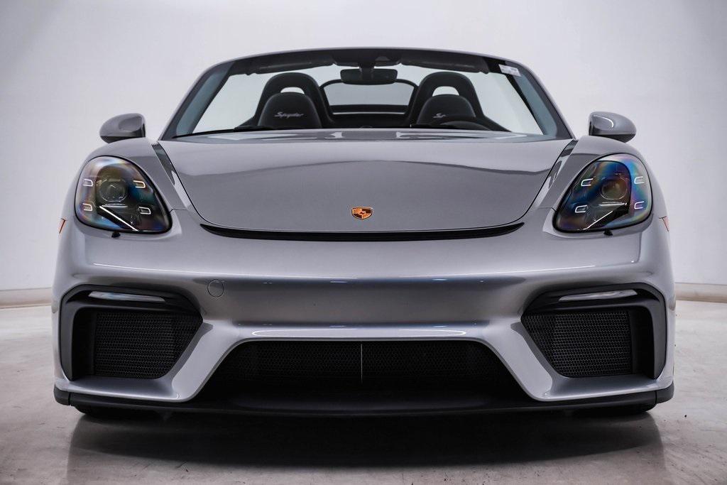 used 2021 Porsche 718 Spyder car, priced at $129,000