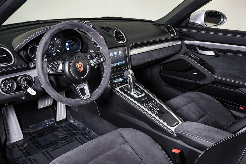 used 2021 Porsche 718 Spyder car, priced at $129,000
