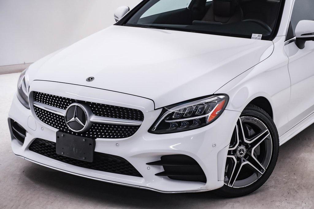 used 2020 Mercedes-Benz C-Class car, priced at $26,300