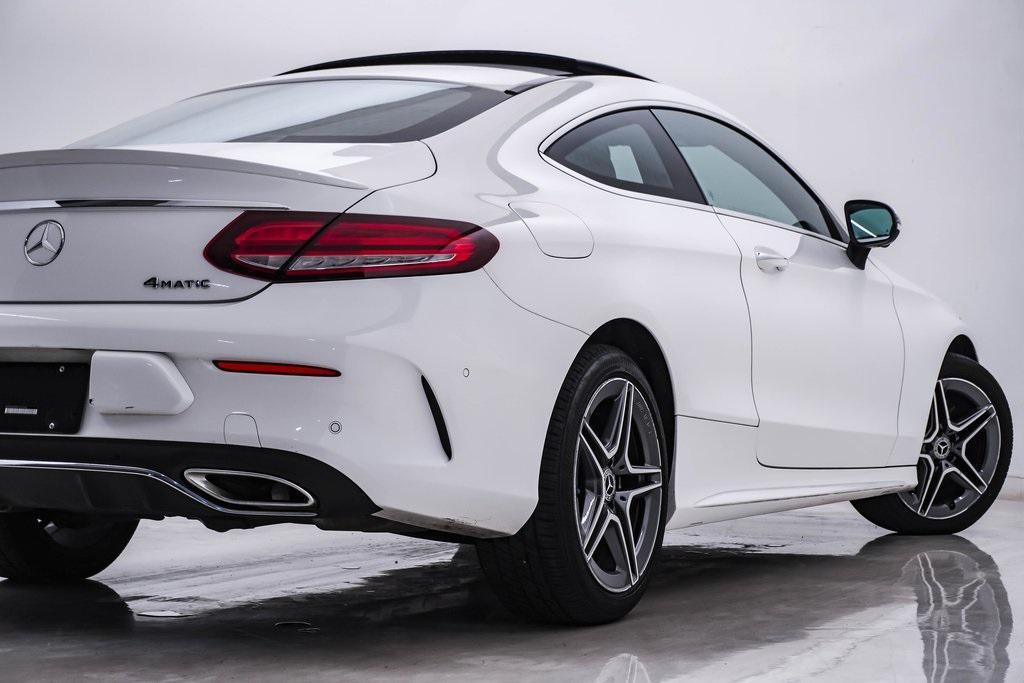used 2020 Mercedes-Benz C-Class car, priced at $26,300