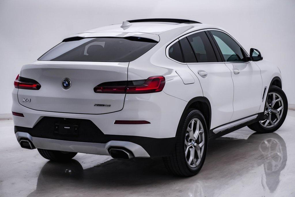 used 2022 BMW X4 car, priced at $34,500