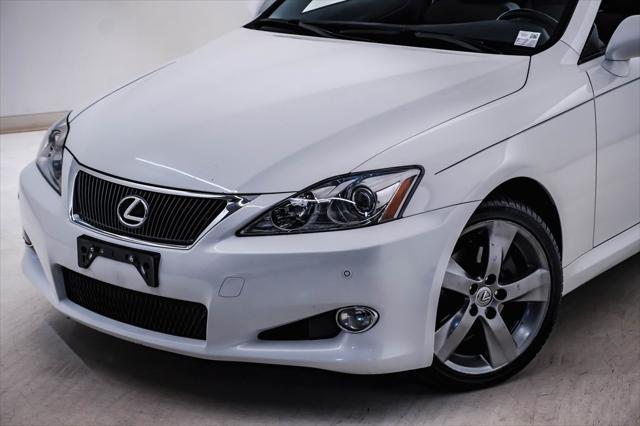 used 2010 Lexus IS 250C car, priced at $12,000