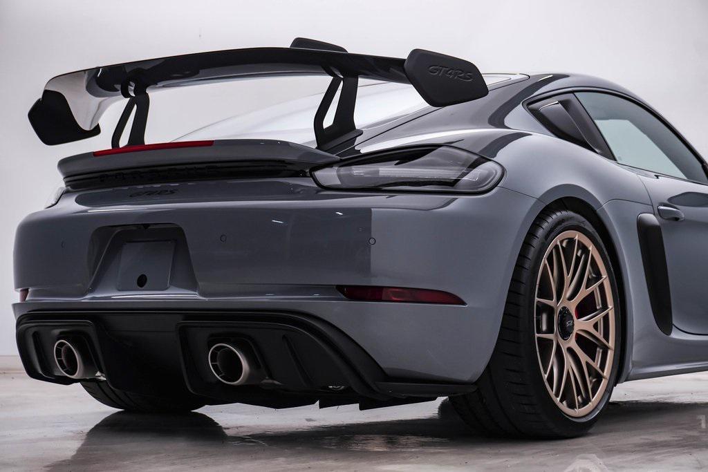 used 2023 Porsche 718 Cayman car, priced at $210,000
