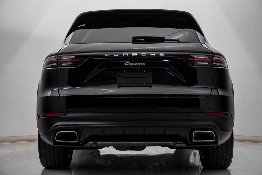 used 2022 Porsche Cayenne car, priced at $63,900