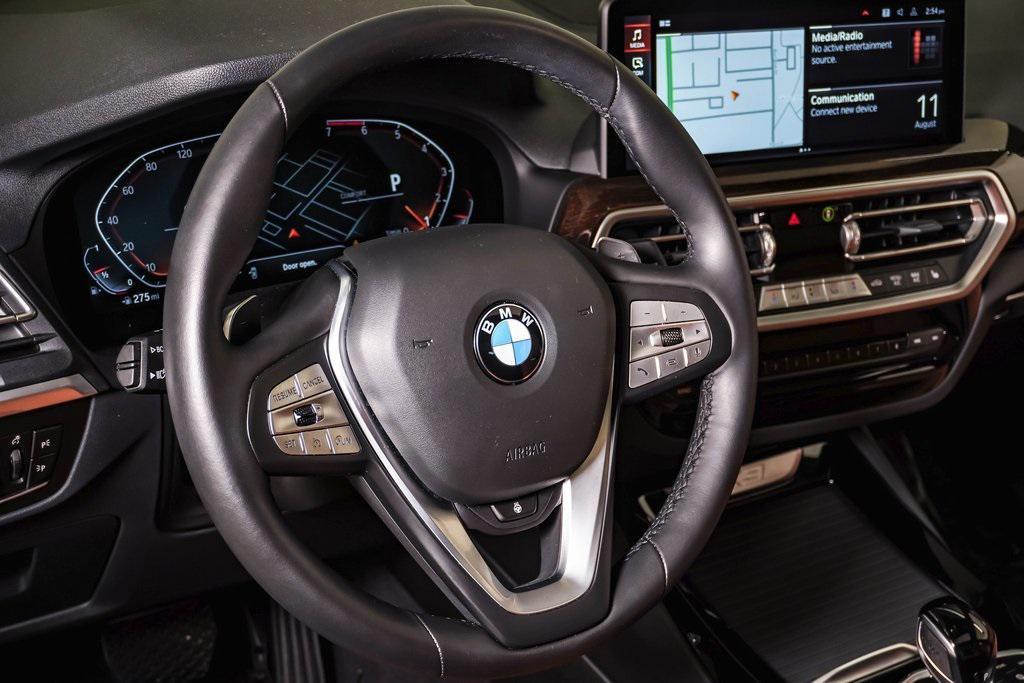 used 2022 BMW X3 car, priced at $38,500