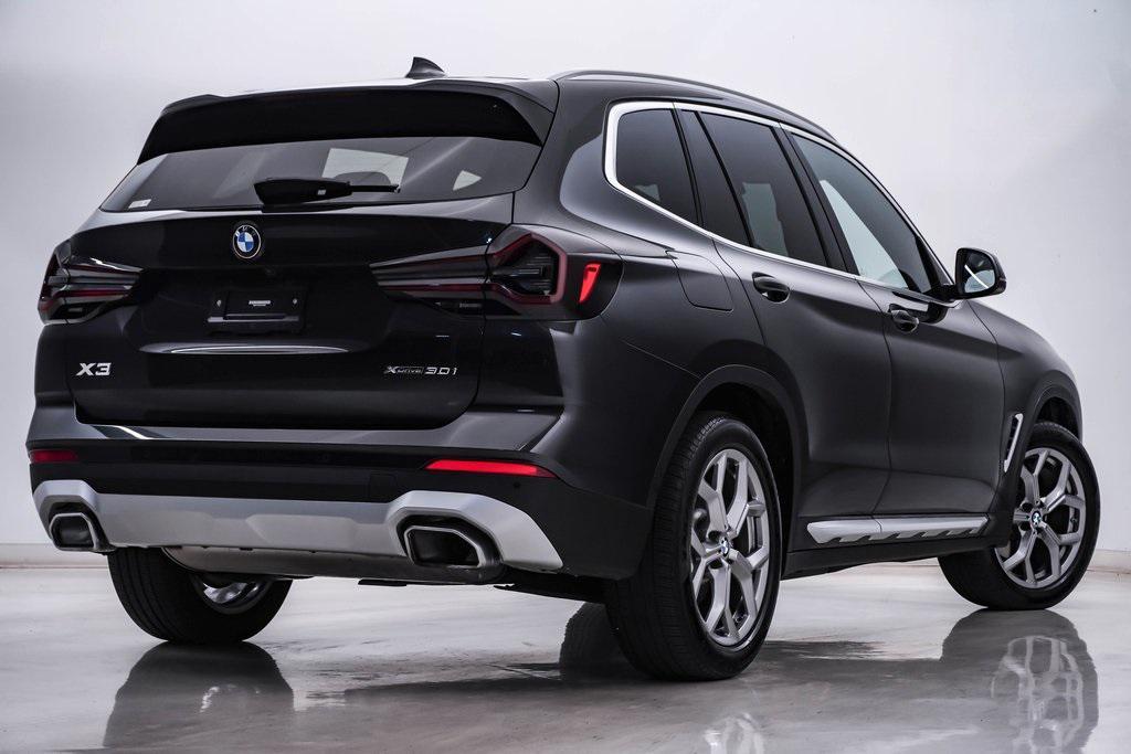 used 2022 BMW X3 car, priced at $38,500