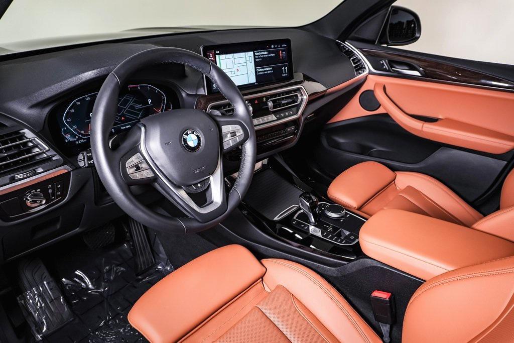 used 2022 BMW X3 car, priced at $38,500