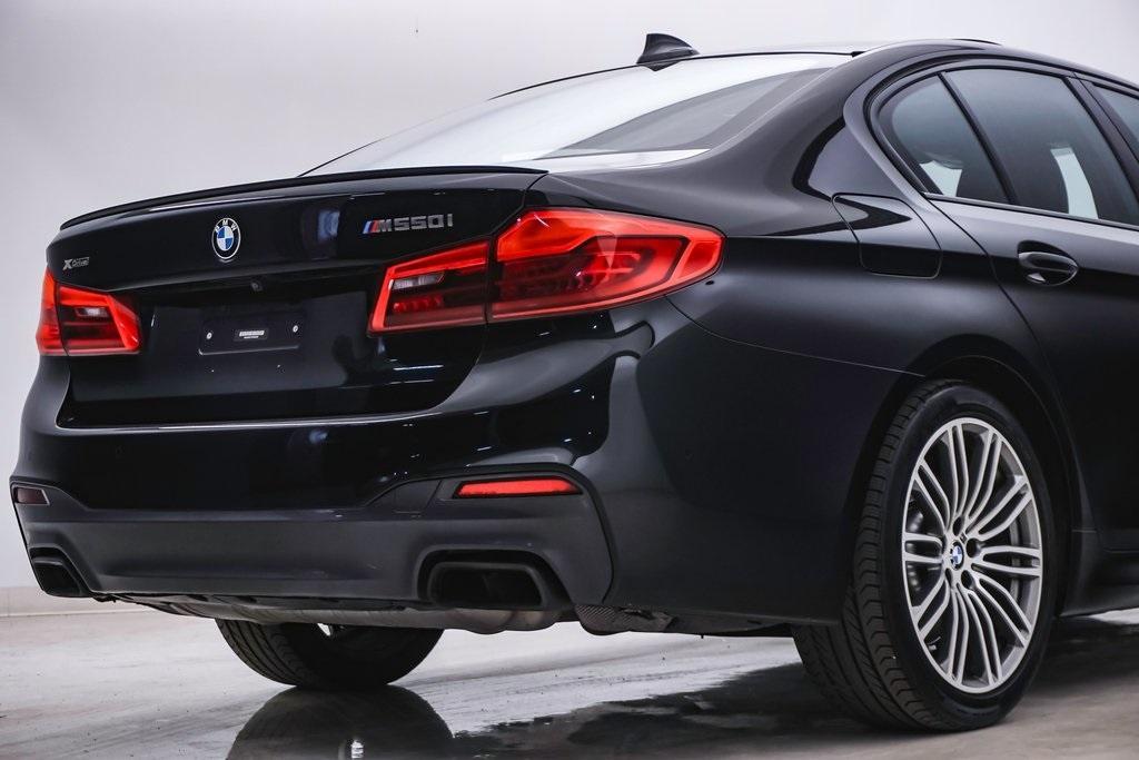 used 2019 BMW M550 car, priced at $37,200
