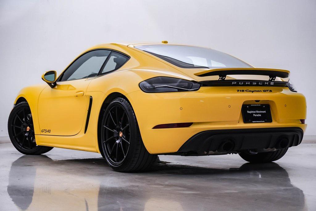 used 2024 Porsche 718 Cayman car, priced at $109,000