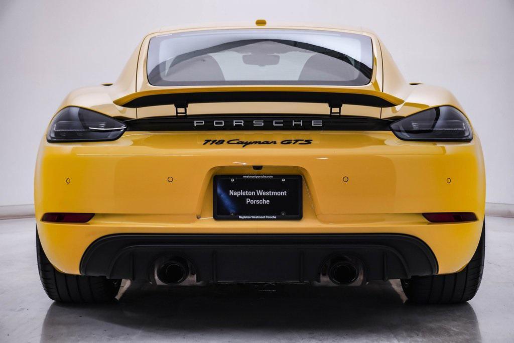 used 2024 Porsche 718 Cayman car, priced at $109,000