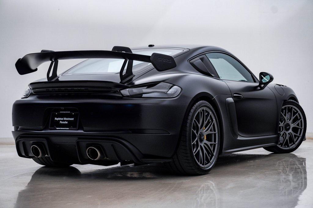 used 2025 Porsche 718 Cayman car, priced at $215,000