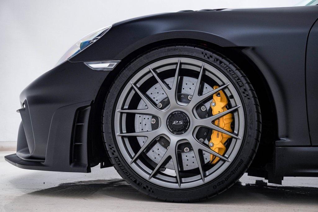used 2025 Porsche 718 Cayman car, priced at $215,000