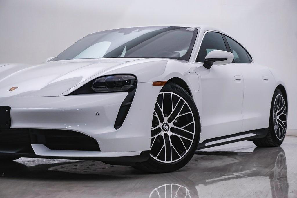 used 2023 Porsche Taycan car, priced at $140,500