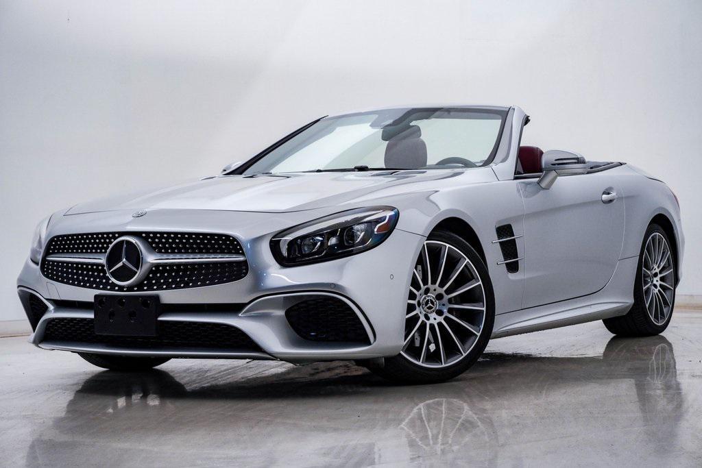 used 2018 Mercedes-Benz SL 450 car, priced at $44,000