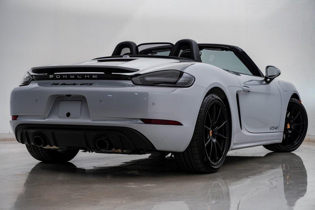 used 2023 Porsche 718 Boxster car, priced at $112,000