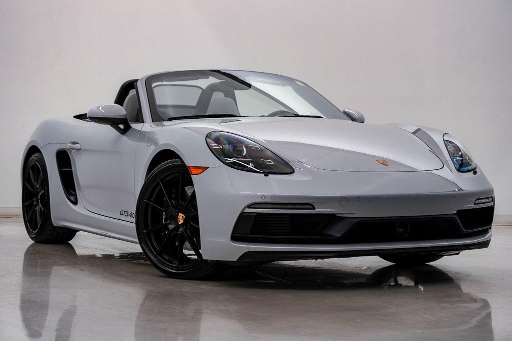 used 2023 Porsche 718 Boxster car, priced at $112,000