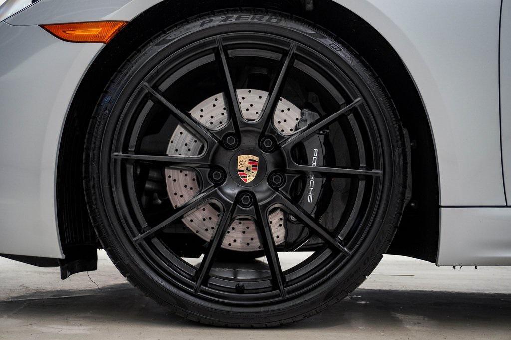 used 2023 Porsche 718 Boxster car, priced at $112,000