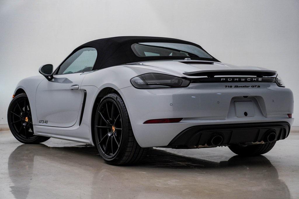 used 2023 Porsche 718 Boxster car, priced at $112,000