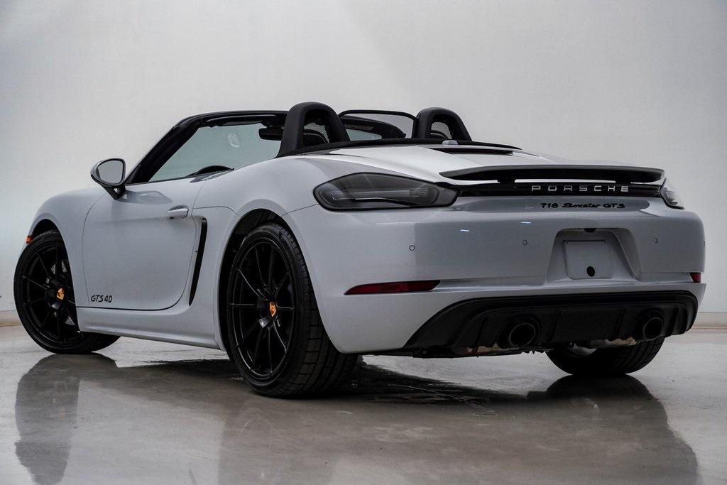 used 2023 Porsche 718 Boxster car, priced at $112,000