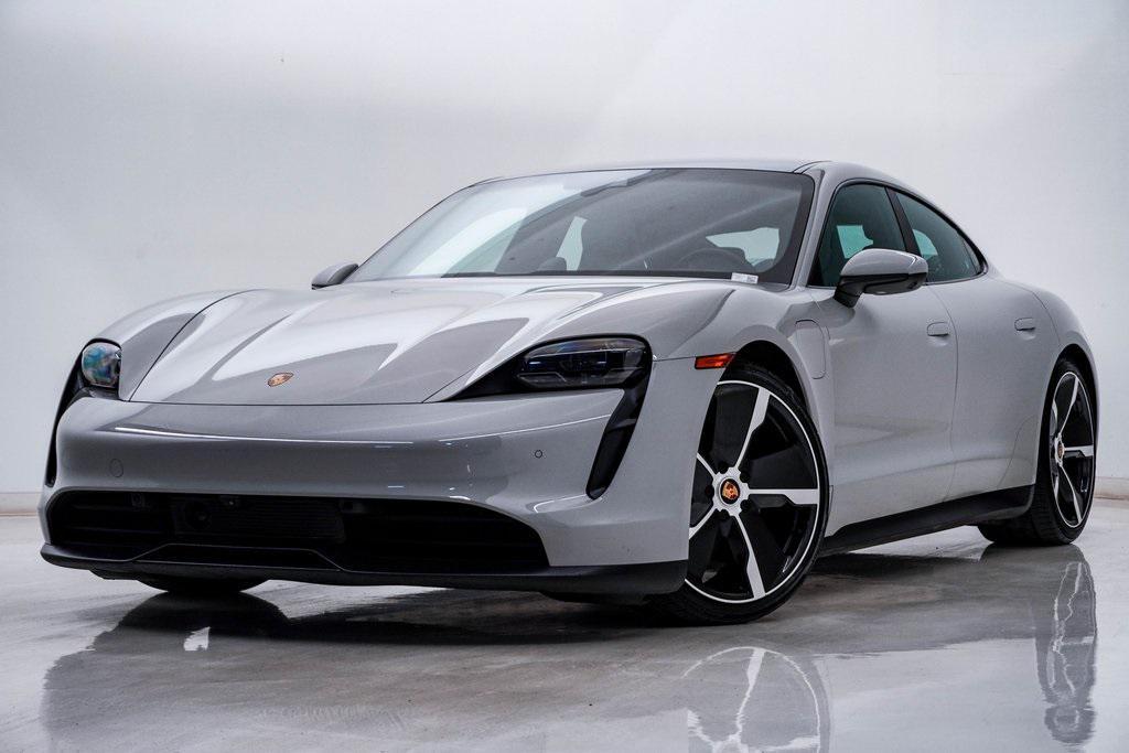 used 2021 Porsche Taycan car, priced at $64,000