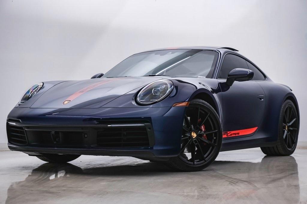 used 2021 Porsche 911 car, priced at $124,200