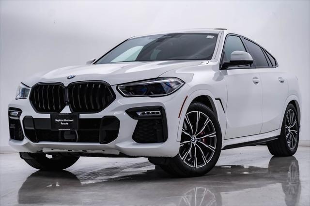 used 2021 BMW X6 car, priced at $49,000