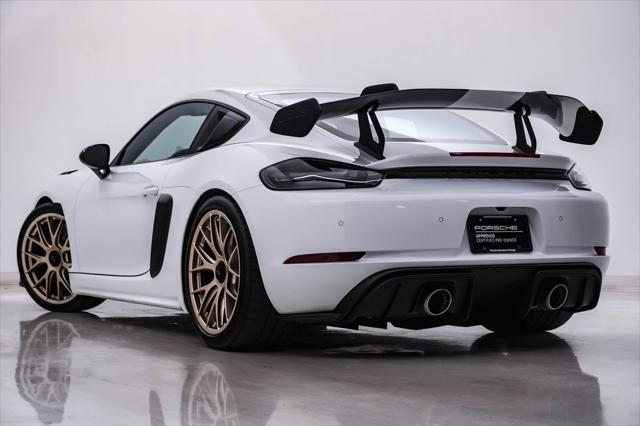 used 2024 Porsche 718 Cayman car, priced at $218,000
