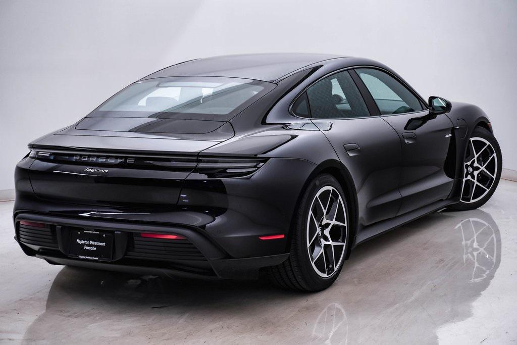 new 2025 Porsche Taycan car, priced at $127,675