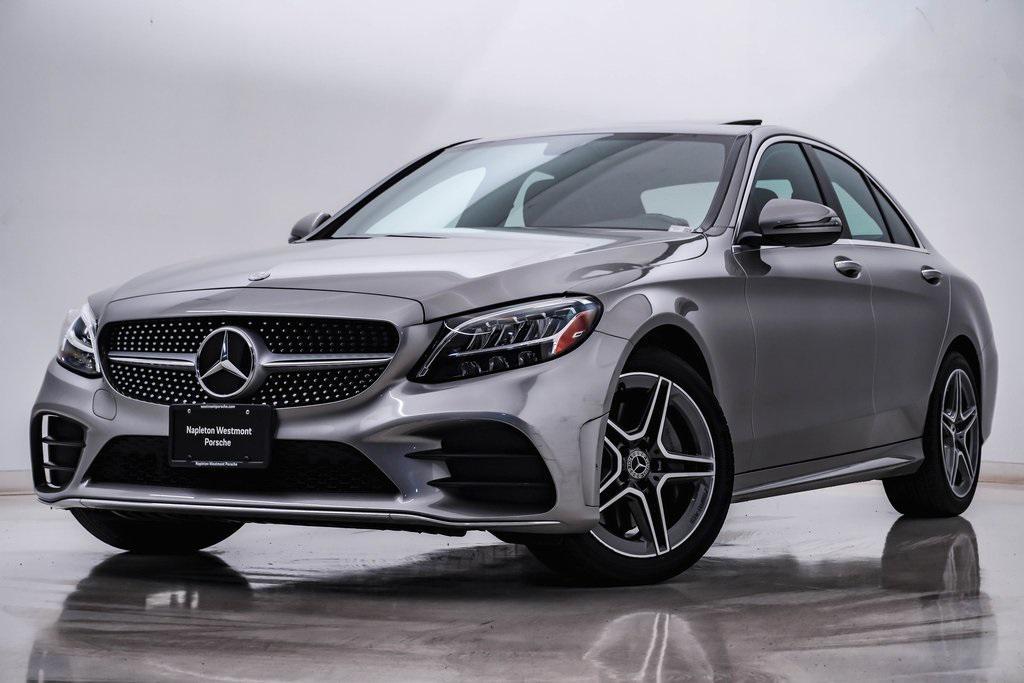 used 2020 Mercedes-Benz C-Class car, priced at $27,900