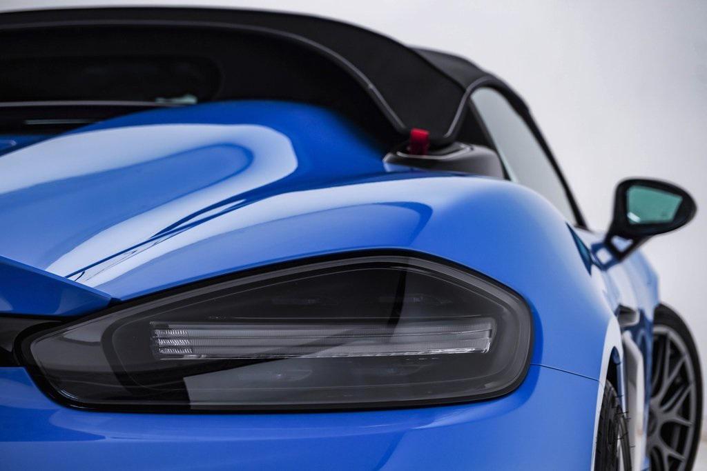 new 2025 Porsche 718 Spyder car, priced at $223,565