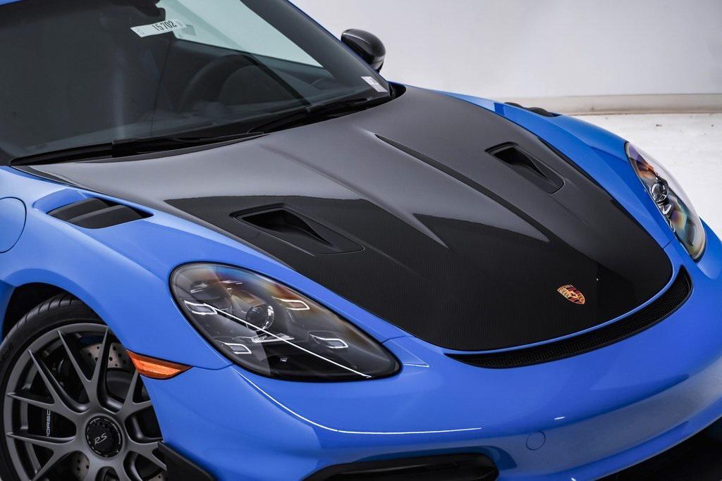 new 2025 Porsche 718 Spyder car, priced at $223,565