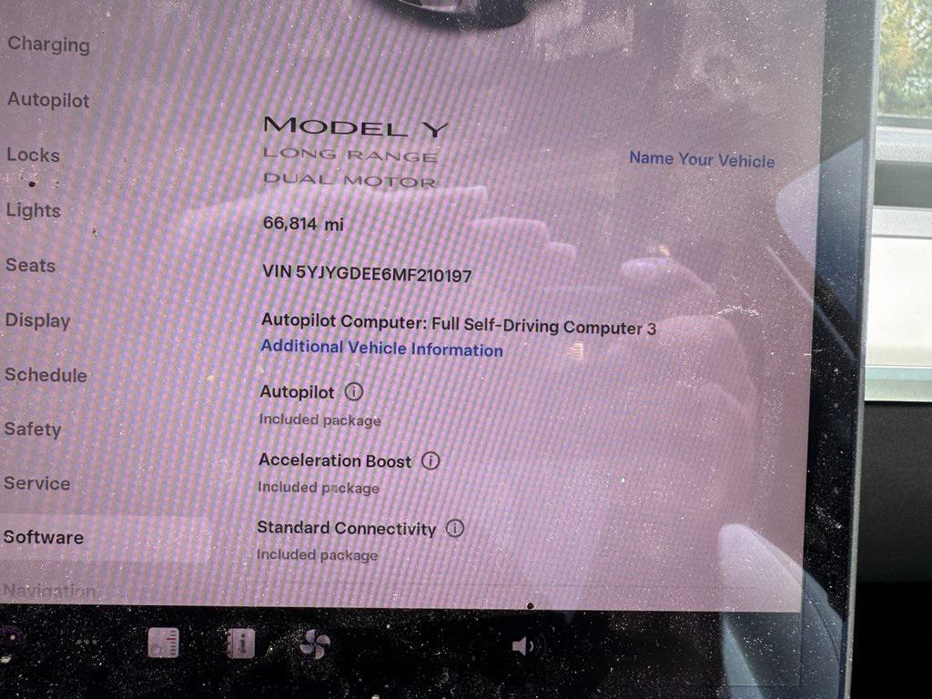 used 2021 Tesla Model Y car, priced at $22,988
