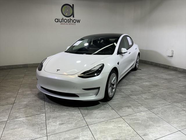 used 2021 Tesla Model 3 car, priced at $25,990