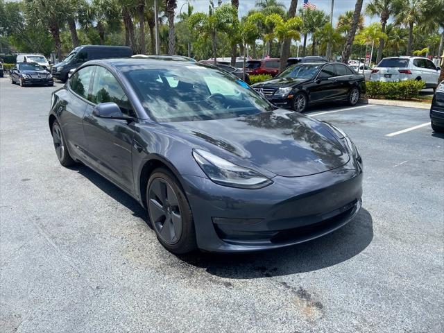 used 2021 Tesla Model 3 car, priced at $27,990