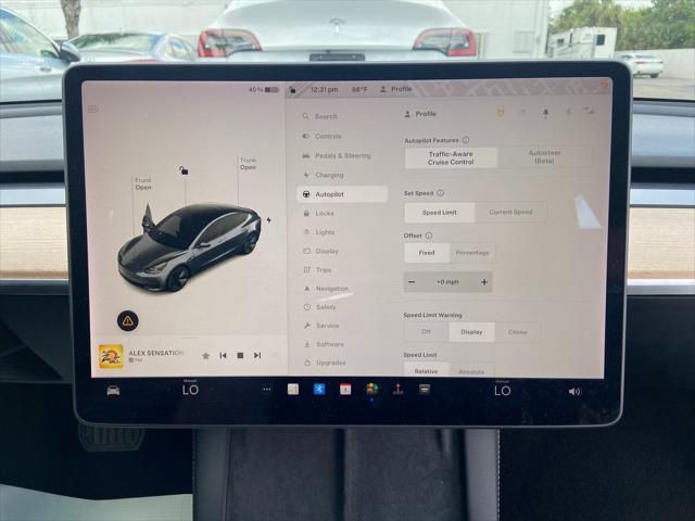 used 2021 Tesla Model 3 car, priced at $27,990