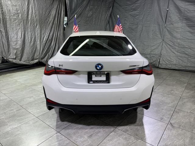 used 2023 BMW i4 Gran Coupe car, priced at $33,990