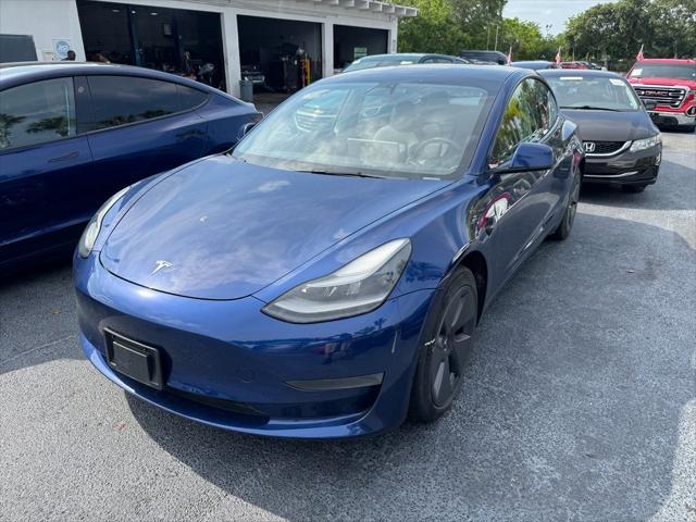 used 2021 Tesla Model 3 car, priced at $22,485