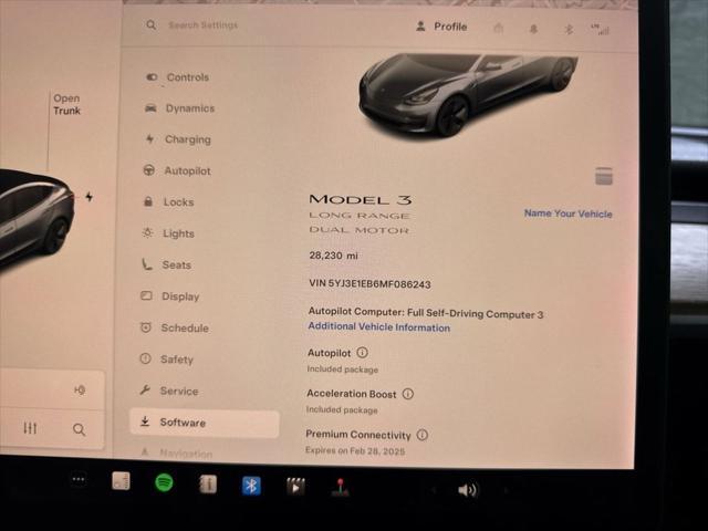 used 2021 Tesla Model 3 car, priced at $25,990