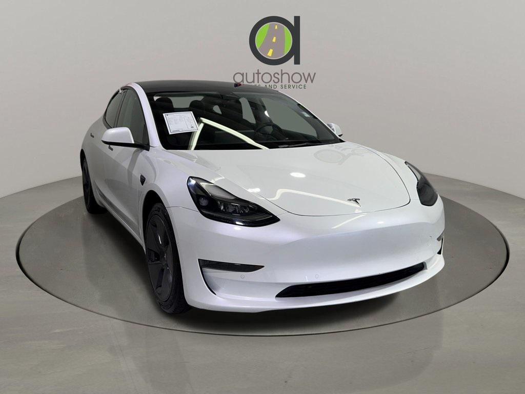 used 2022 Tesla Model 3 car, priced at $25,000