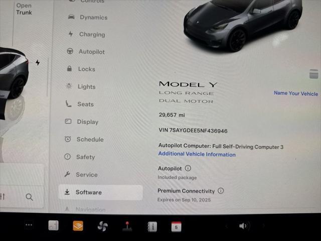 used 2022 Tesla Model Y car, priced at $29,990