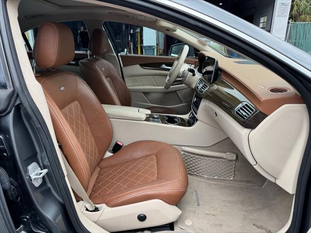 used 2017 Mercedes-Benz CLS 550 car, priced at $26,990