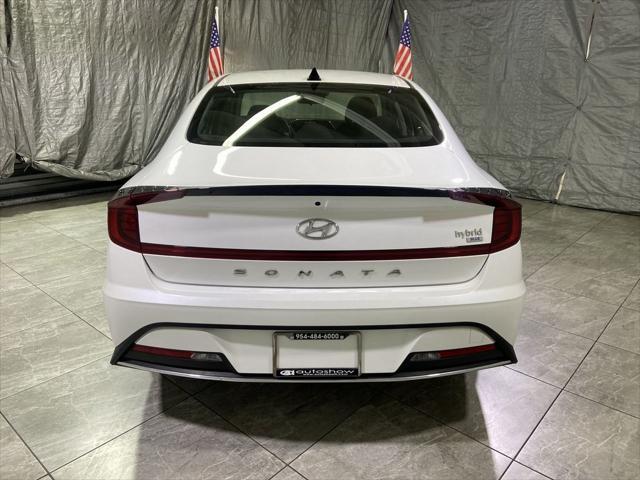 used 2022 Hyundai Sonata Hybrid car, priced at $20,990
