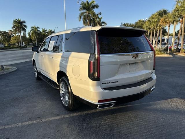 used 2022 Cadillac Escalade ESV car, priced at $69,990