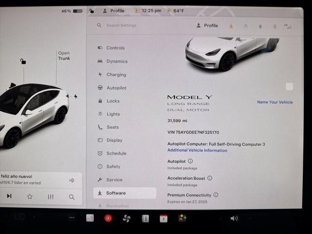 used 2022 Tesla Model Y car, priced at $31,990