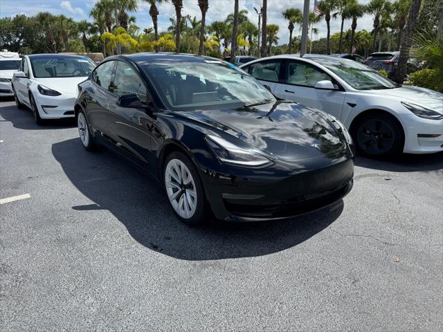 used 2022 Tesla Model 3 car, priced at $23,990